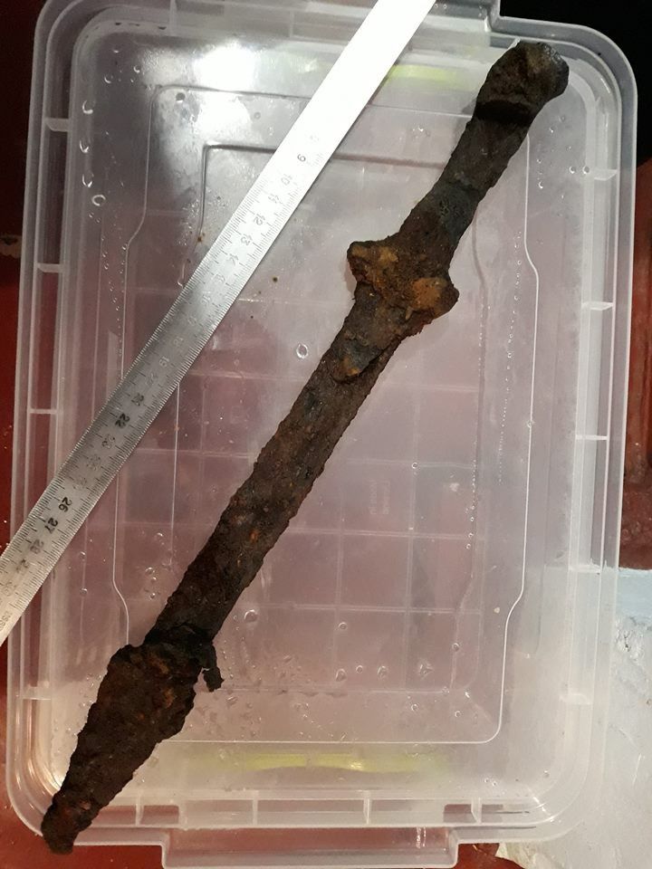 Австрійський штик-ніж виявили під час під час пошукових робіт в Івано-Франківську