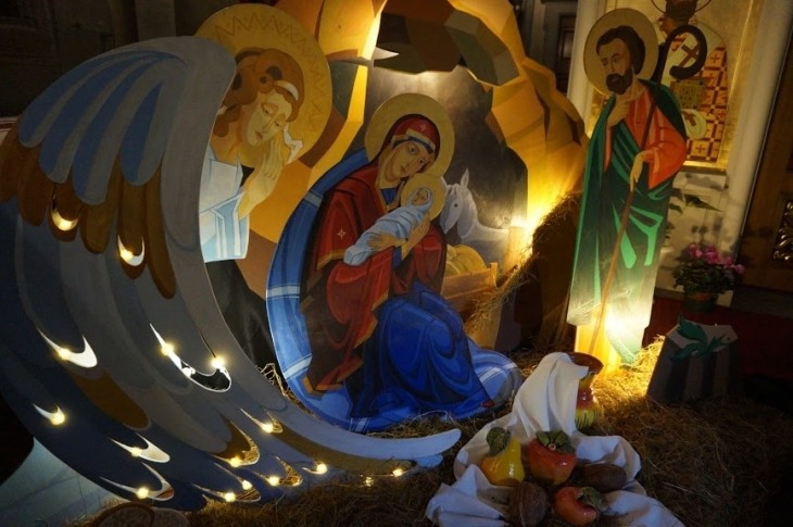 Вертеп із Надвірної для тамтешньої громади українців привіз хор "Феліціо"
