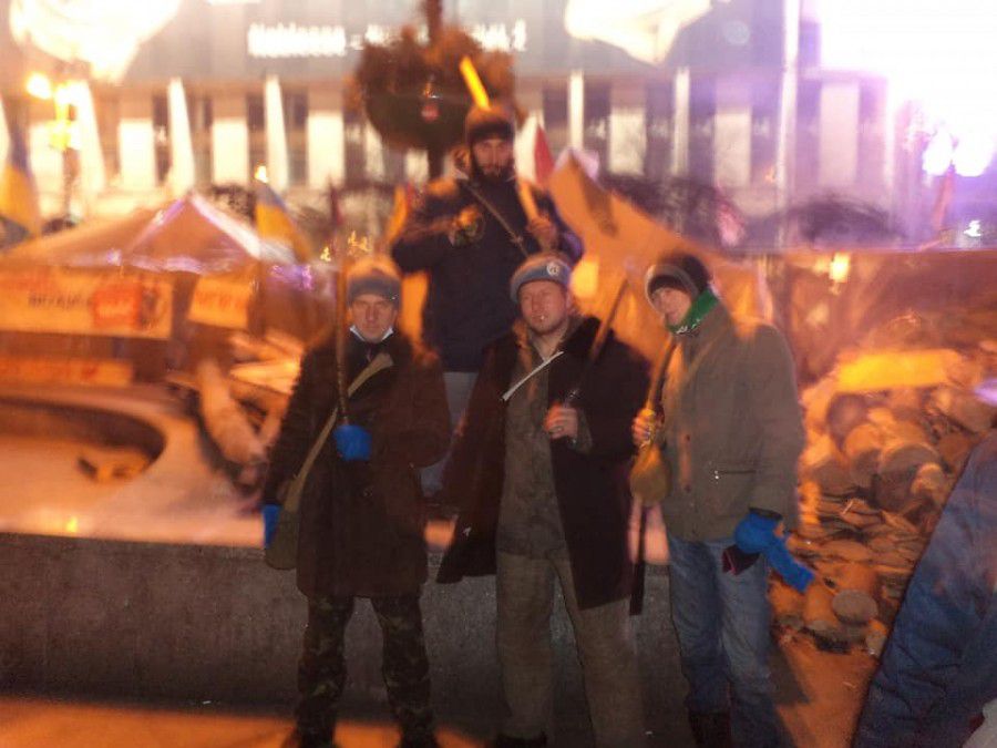 Сергій Нігоян входив до калуської сотні Майдану | Фото: Архів Івана Качмаря