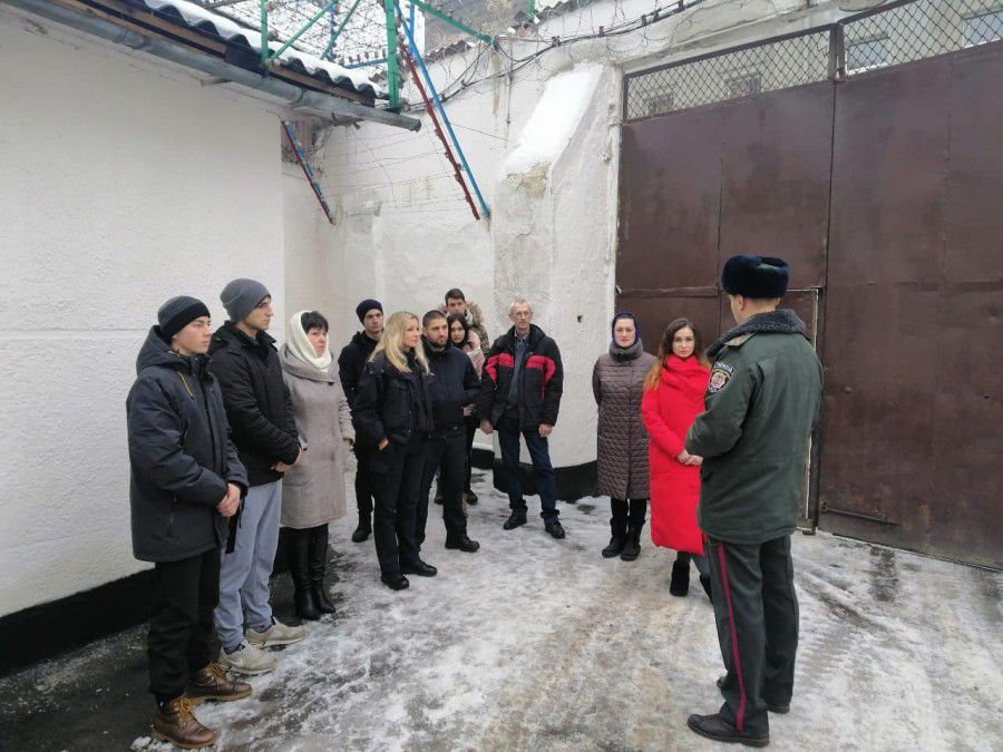 Візит мав інформаційно-просвітницьку мету, працівники закладу спершу провели коротку екскурсію