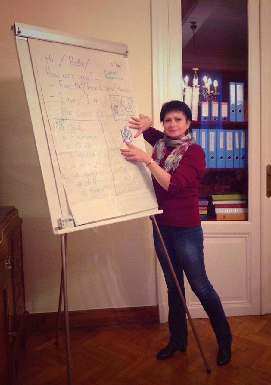 Завданням Ірини Матуляк є зберегти у дітей знання рідної мови, традицій, культури