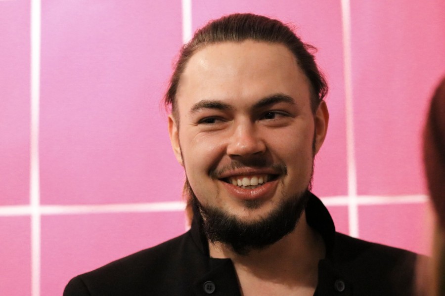 Експериментальну виставку створював в агонії відчуттів і дослідженні самого себе, каже Руслан Лучко | Фото: Галина Куско