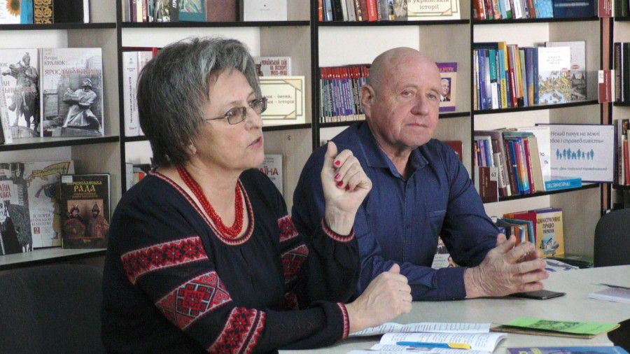 Ігор Кубрак презентував книгу спогадів разом із письменницею Оксаною Тебешевською