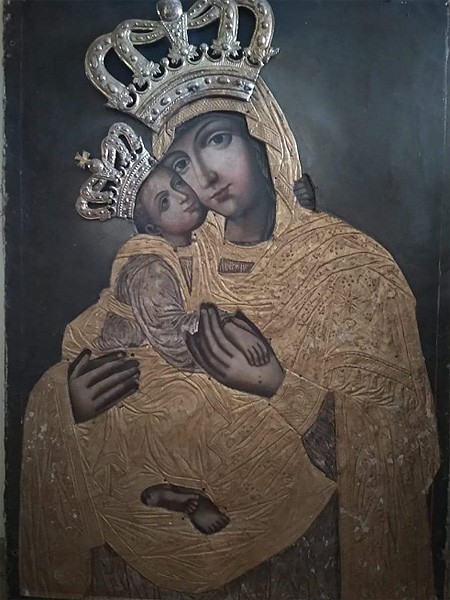 На реставрації перебуває чудотворна ікона Матері Божої Поморянської