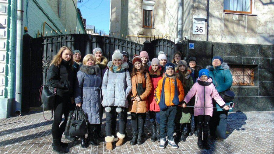 Цьогоріч калушани привезли до Києва своєрідний звіт за рік про діяльність братства та недільної школи у формі відеопрезе