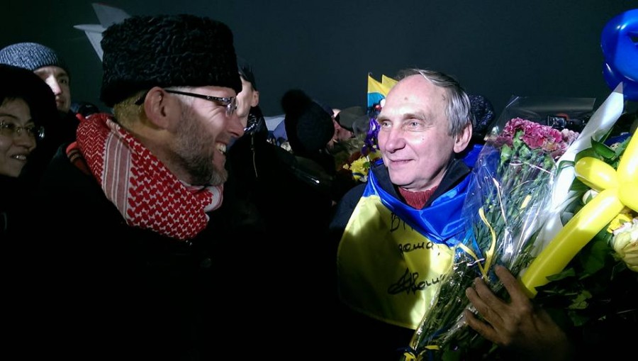 Під час зустрічі бранця "ДНР" у Борисполі