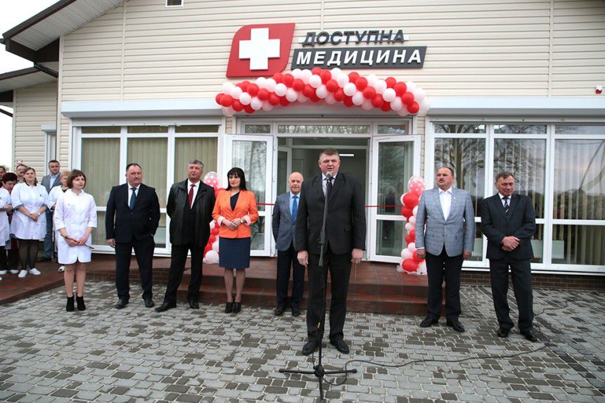 Для будівництва усіх 26-ти амбулаторій в області зарезервовано один мільярд гривень із Держбюджету