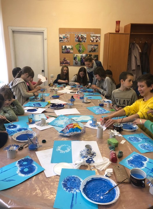 В Калуському міському центрі соціальних служб для сім&rsquo;ї, дітей та молоді відбулася чергова  зустріч дітей із волон