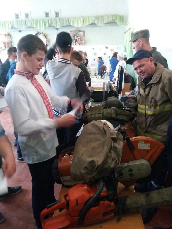 На базі Верхнянського ліцею відбулася "Майстерня професій"