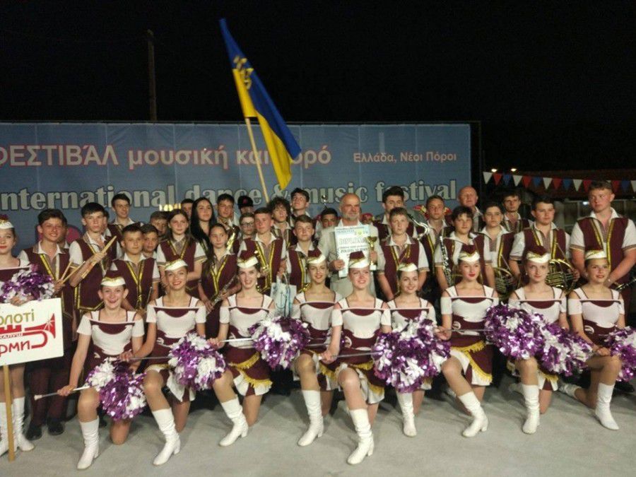 "Золоті Сурми" та "Сузір'я" посіли перші місця місця на фестивалі в Греції
