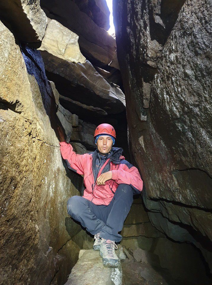 Калушанин очолив бригаду з пошуку найвисокогірнішої печери на Піп Івані.