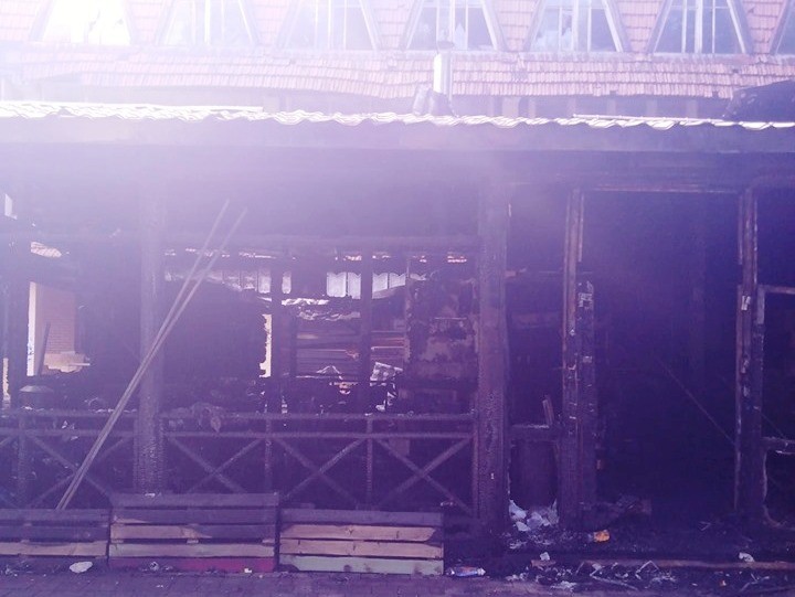 Кафе "Ґанок" розташоване в центральній частині міста і було улюбленим місцем відпочинку, як туристів, так і мі