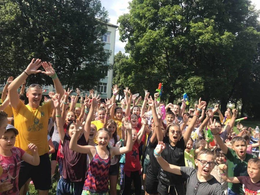 Діти відпочивали у таборі "Веселі канікули з Богом" у Калуші.
