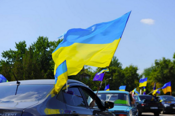 Ілюстрація. У Калуші з нагоди Дня Прапора відбудеться авто-мотопробіг.