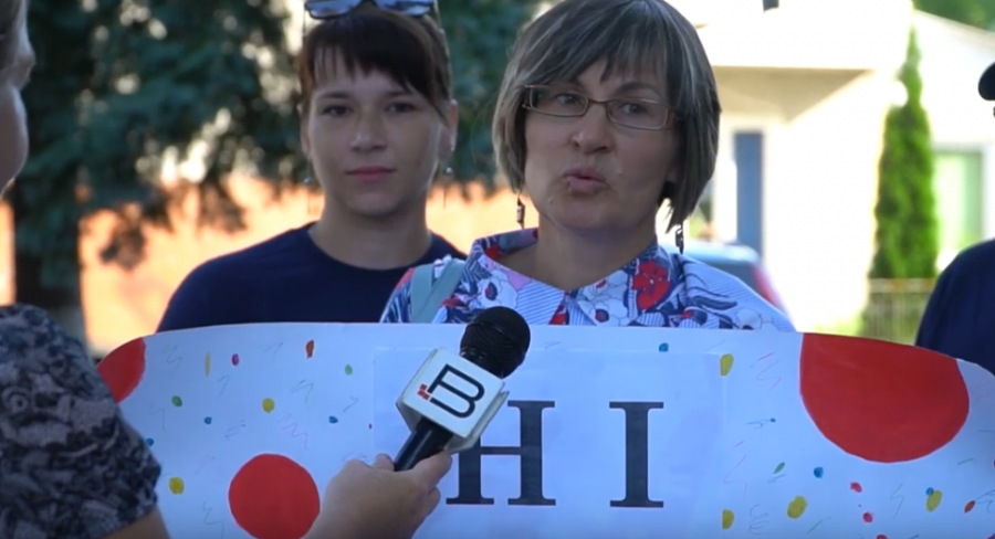 Мешканці дев&rsquo;ятиповерхівки протестують проти намірів влади забудувати сусідню територію.