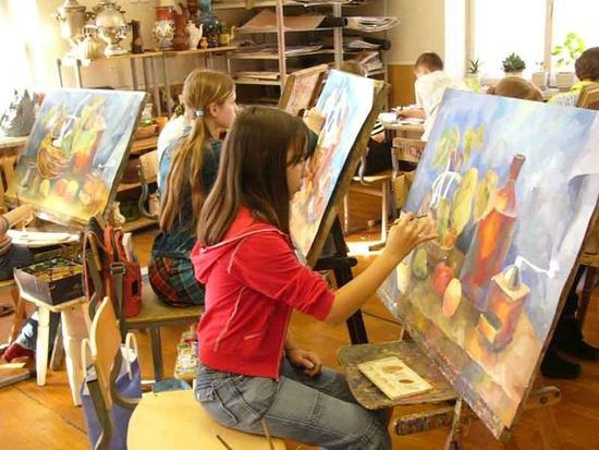 Ілюстрація. У Калуші, на відміну від інших міст та сіл, немає художньої школи