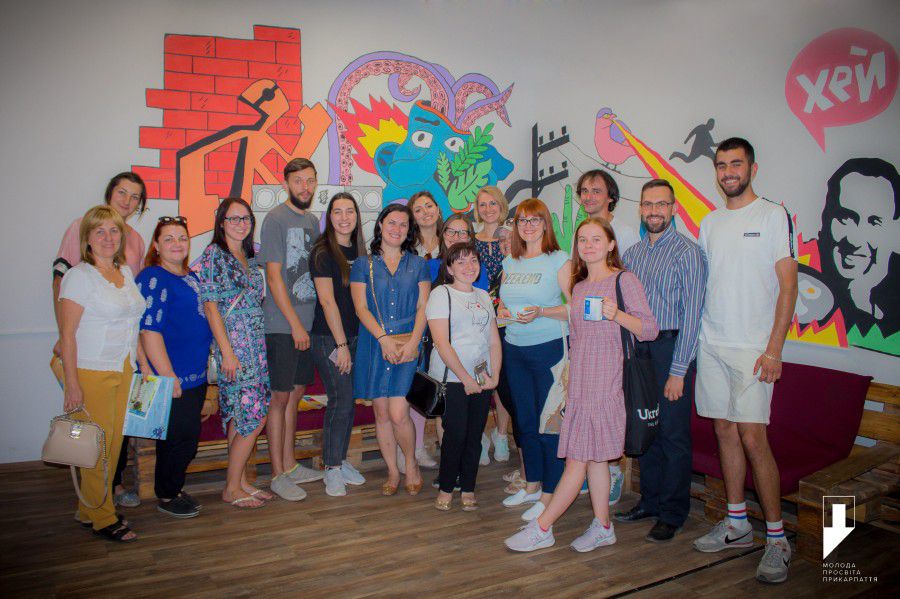 У Донецькій області делегація з Прикарпаття відвідала шість міст та 9 громадських просторів.