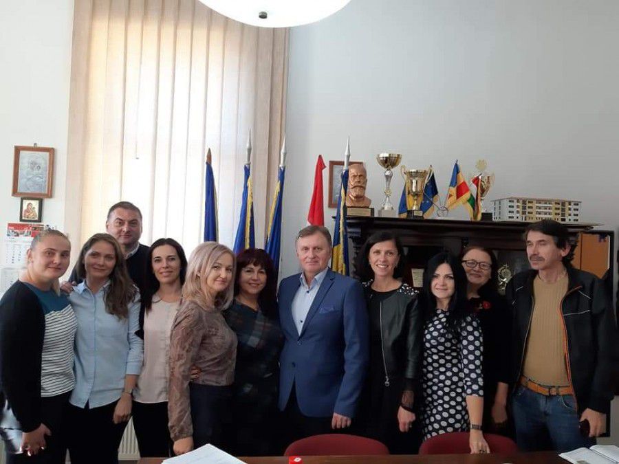 Калуська делегація з румунськими колегами будуть реалізовувати спільний проєкт | Фото: Мар'яна Думенко