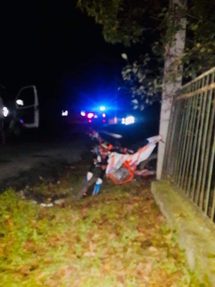 У автопригоді загинули двоє неповнолітніх: мотоцикліст та його пасажир