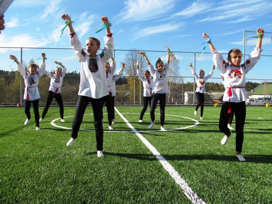 З нагоди відкриття майданчика у Грабівці відбулися урочистості.