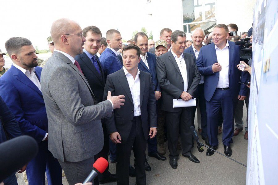 2 серпня 2019 року. Володимир Зеленський в аеропорту "Івано-Франківськ" | Фото: Юрій Рильчук