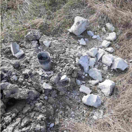 Невідомі понищили свердловин для моніторингу екологічної ситуації