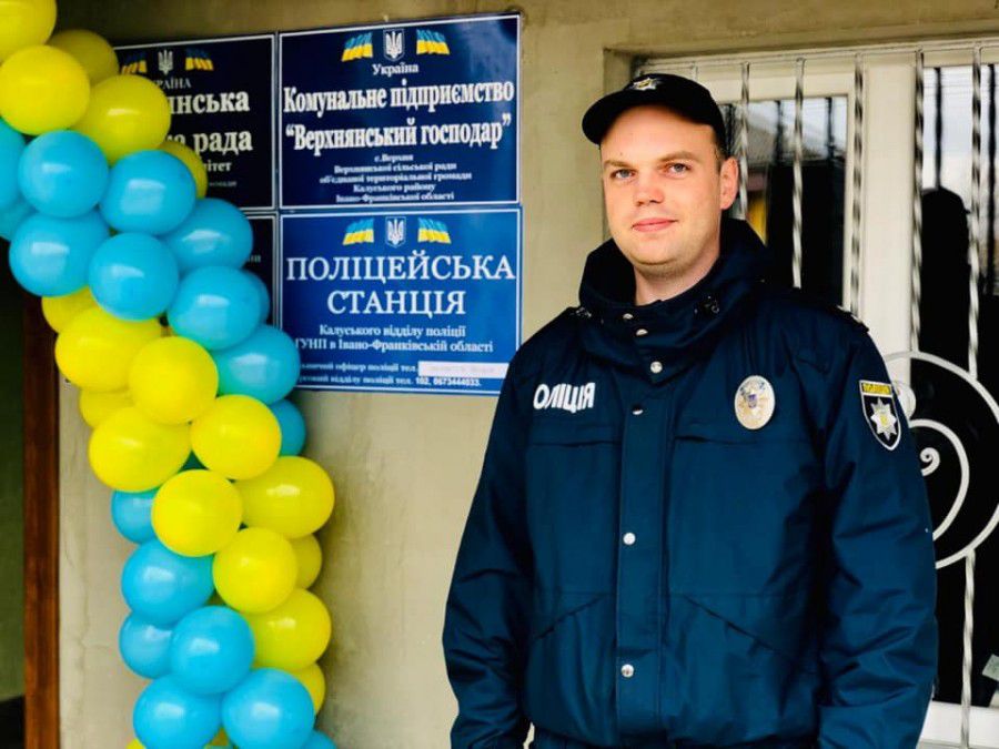 Верхнянська поліцейська станція стала одинадцятою станцією, відкритою на Прикарпатті