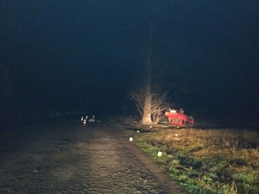 Водій під час перекидання автомобіля випав з салону на проїжджу частину дороги та від отриманих травм помер на місці