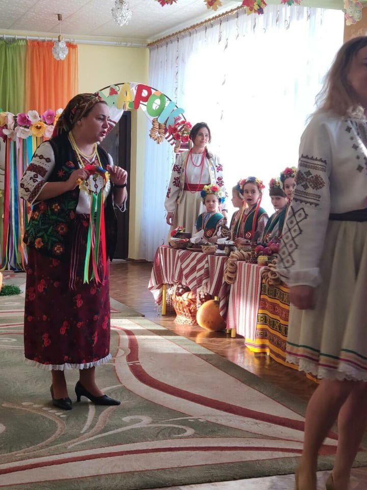 У цей день в садку зібралися не лише дошкільнята, а й батьки та гост