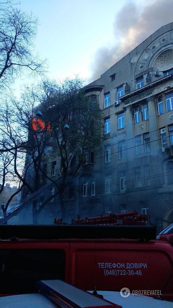 Жодна пожежна сигналізація у приміщеннях не працювала