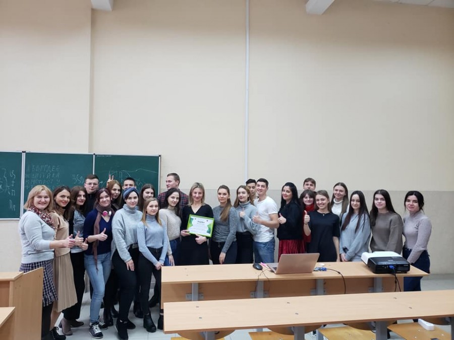 Працівниці "Ґудвеллі Україна" поділилися із студентами досвідом та знаннями