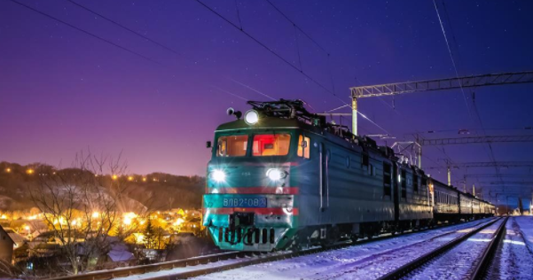 Ілюстрація. Пасажири зустрінуть Новий рік у потязі