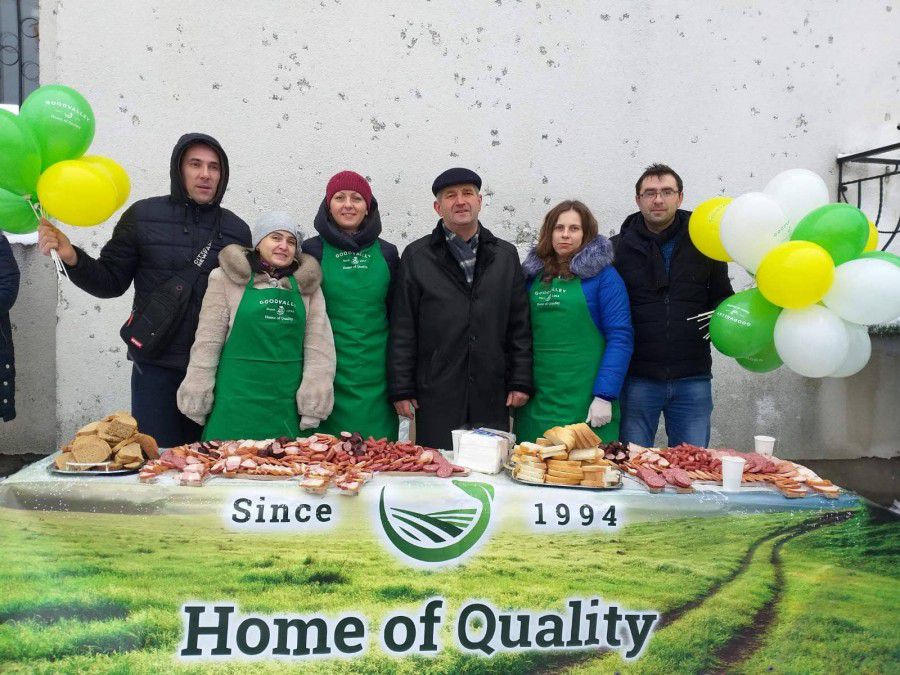 Компанія &laquo;Ґудвеллі Україна&raquo; бере активну участь в святкових імпрезах, організовуючи дегустацію м&rsquo;ясних