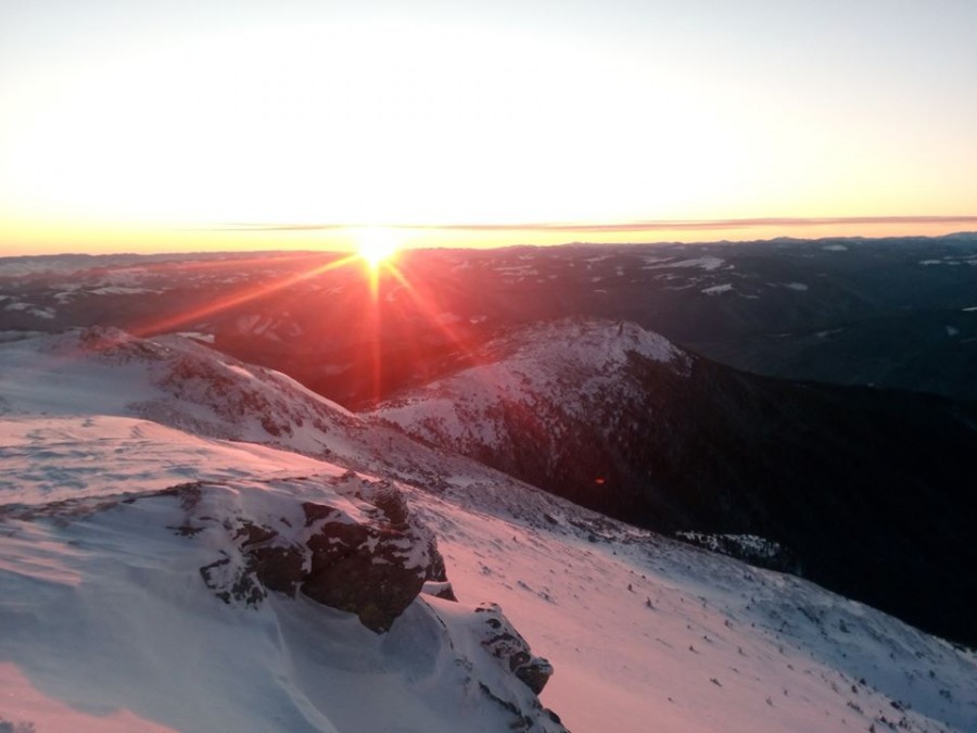 Таким сьогодні був ранок на горі Піп Іван | Фото: Василь Фіцак