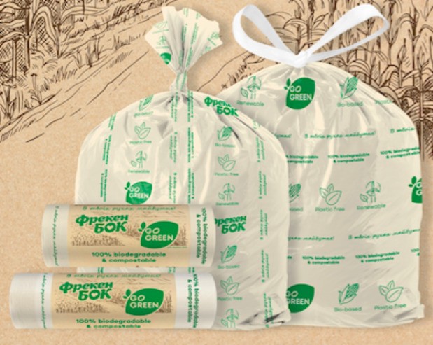 У виробництві пакетів Go Green не використовують поліетилен | Фото: Biosphere Corporation
