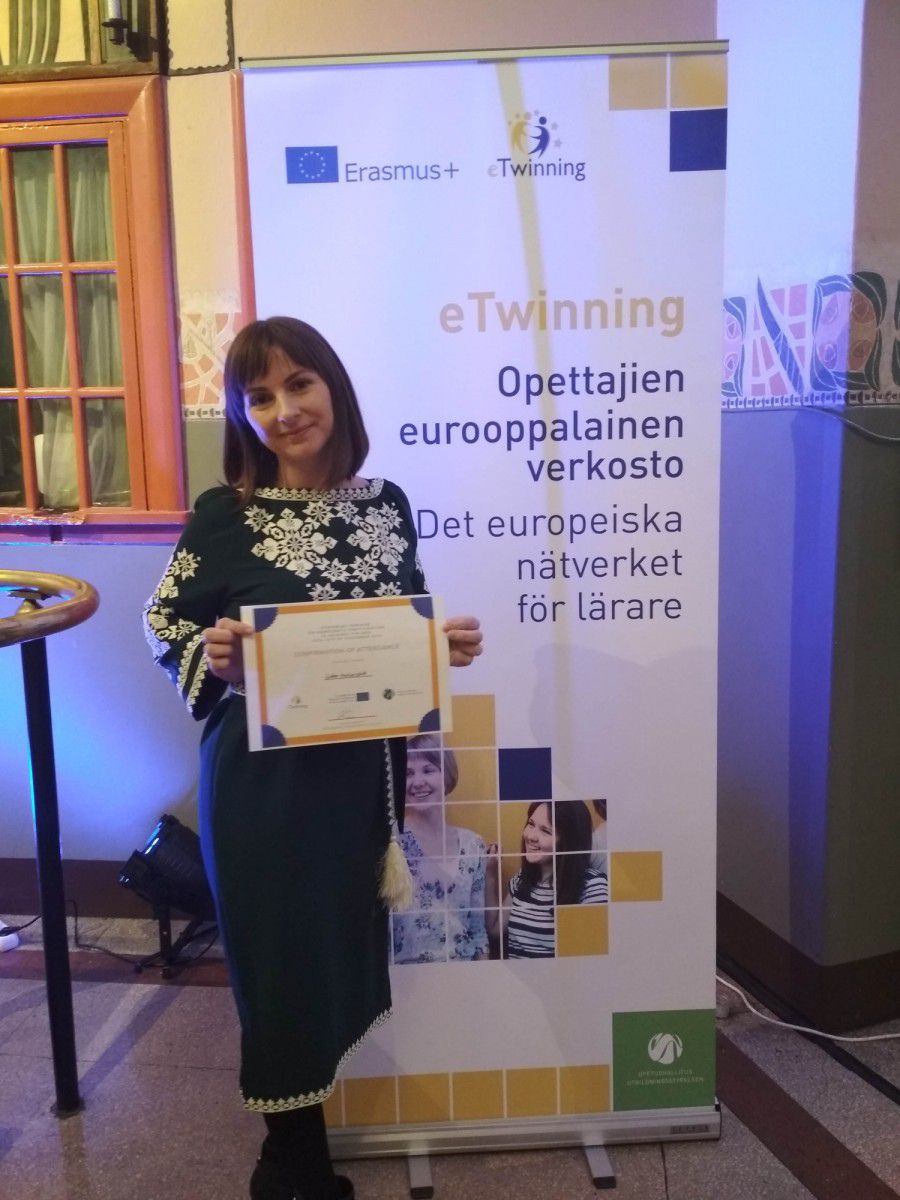 Це приклад того, що мрії здійснюються, вчительський труд винагороджується, а програма eTwinning Plus зближує вчителів ус