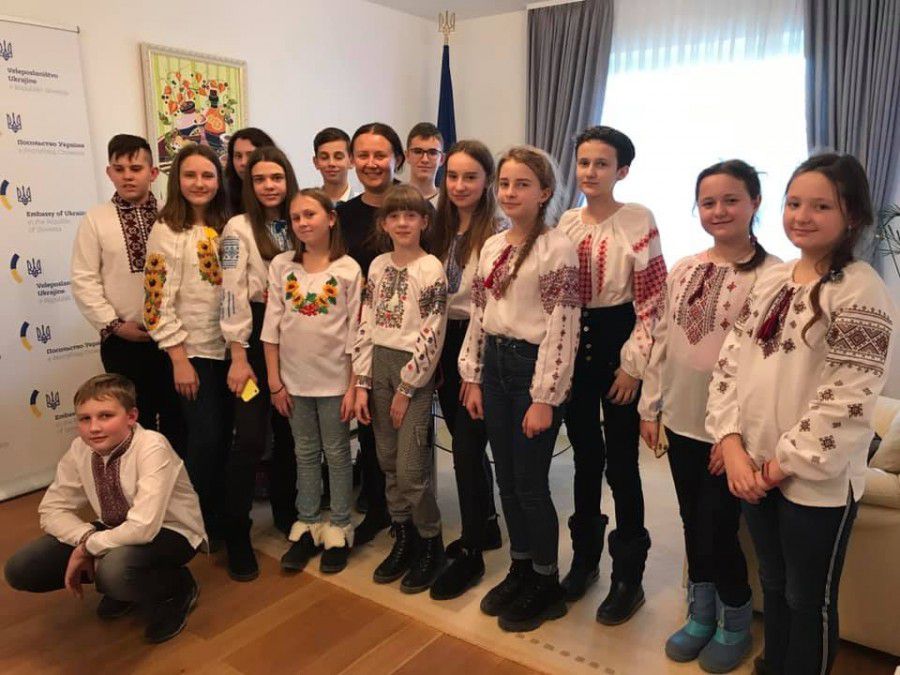 Калушани &mdash; в Посольстві України в Словенії
