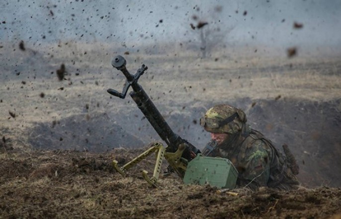 Ілюстрація. Противник обстріляв наші позиції із заборонених Мінськими домовленостями мінометів, протитанкового ракетного
