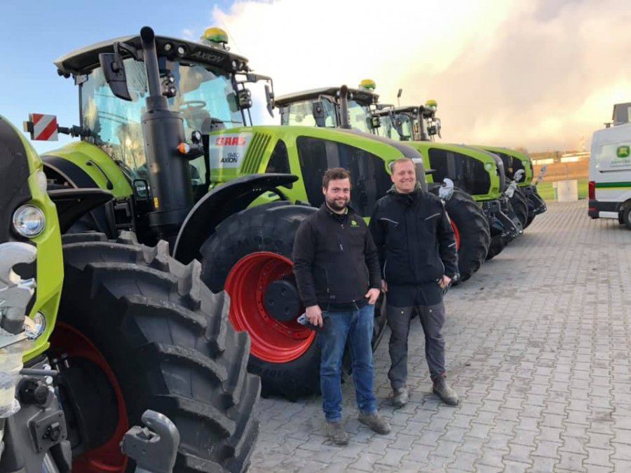 Головний інженер господарства ТзОВ &ldquo;Ґудвеллі Україна&rdquo; Мортен Альбертсен  зі спеціалістом Goodvalley Polska К