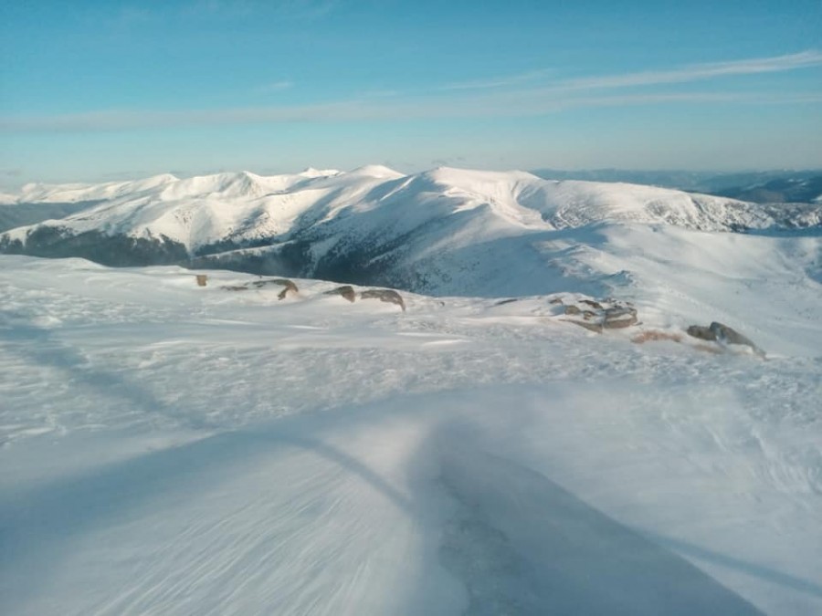 У гори повернулася зима