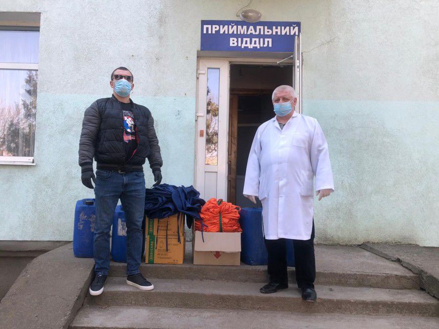Благодійна допомога надійшла і в інфекційне відділення Калуської райлікарні