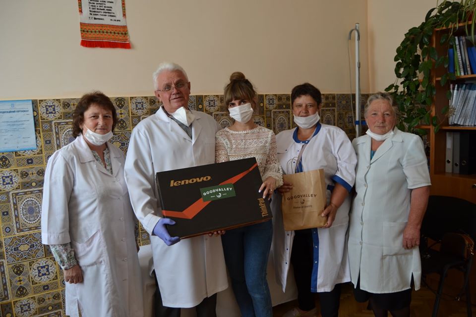 Компанія "Ґудвеллі Україна" підтримала первинну ланку медицини