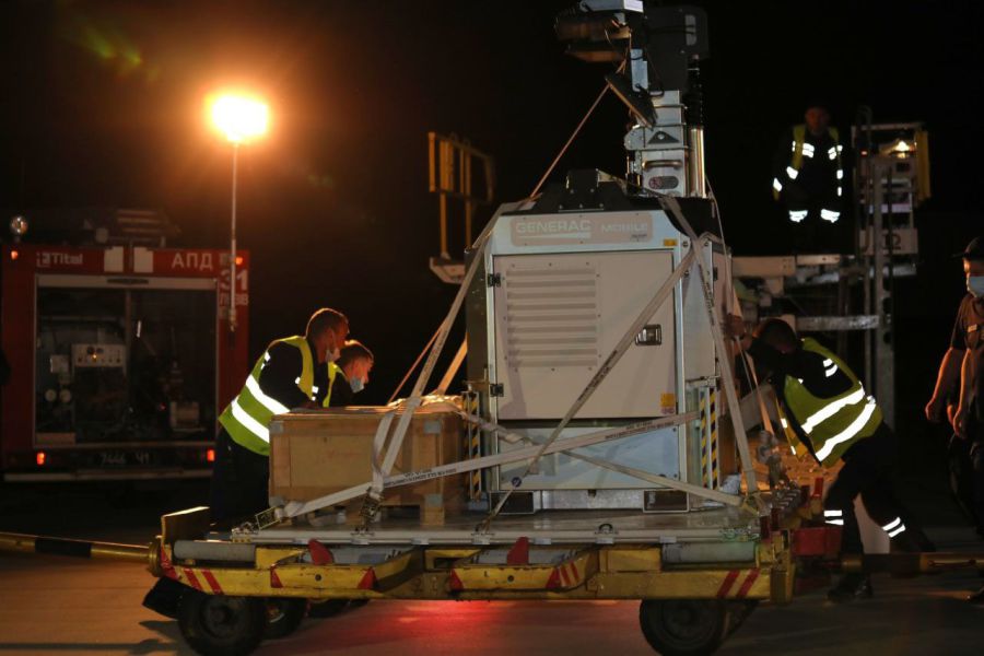 Італійська техніка та обладнання прибули в Україну