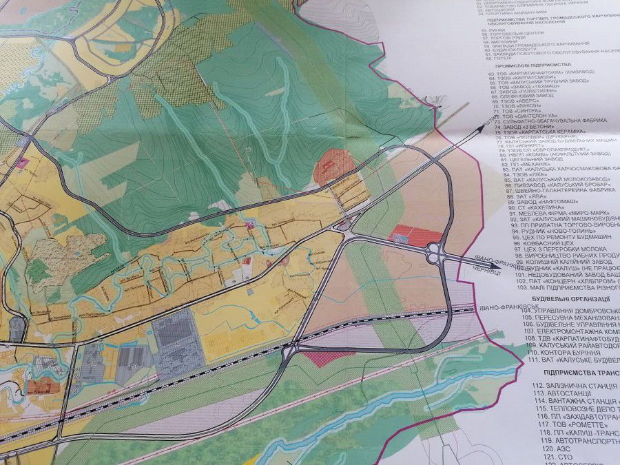 Поки що не мають генплану Студінка, Середній Бабин і Бабин Зарічний.