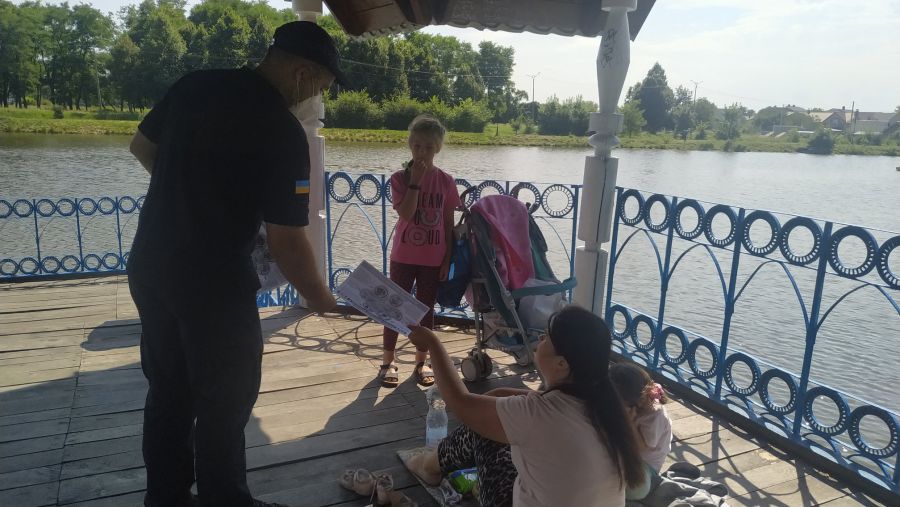 Рятувальники нагадали Калушанам правила безпеки на воді