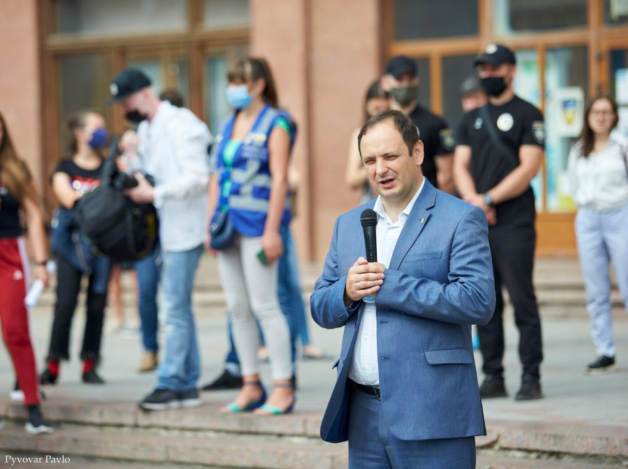 Руслан Марцінків підтримав протестувальників