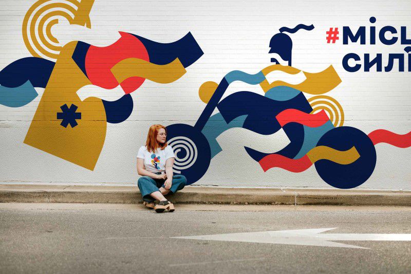 Козацький прапор, літери з літописів, хвилі й трипільські кола стали основою візуального стилю Черкащини