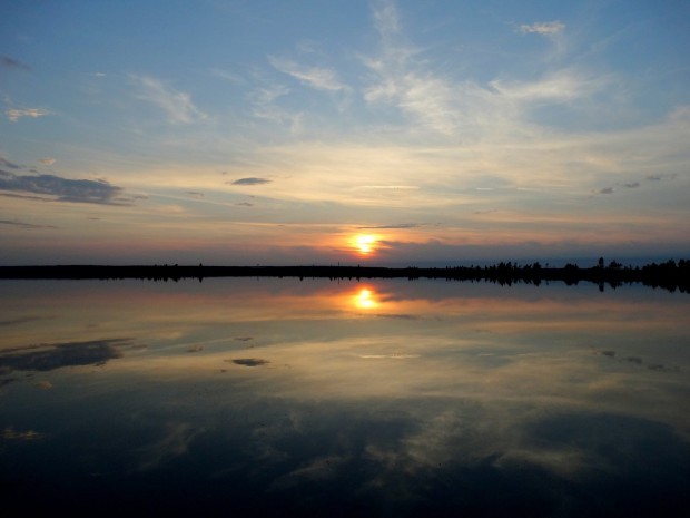 Хвостосховище вражає красою. Фото: Ігор Дацко