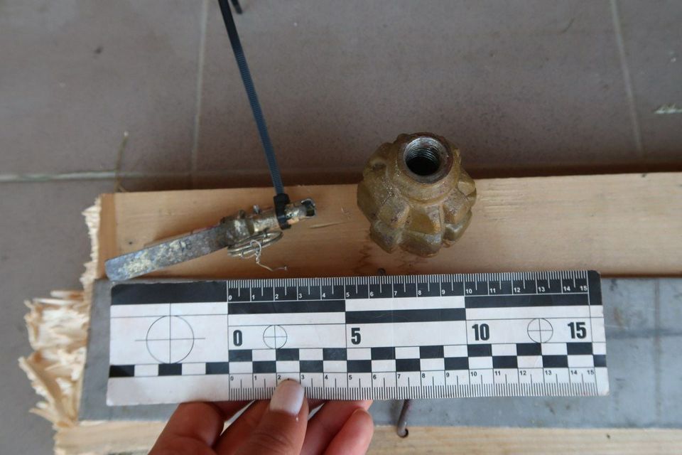 Граната, яка була встановлена біля гаража судді