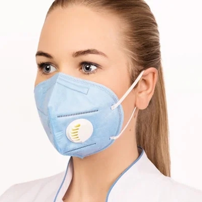 Ілюстрація. Носіння маски з клапаном в деяких випадках може бути небезпечним